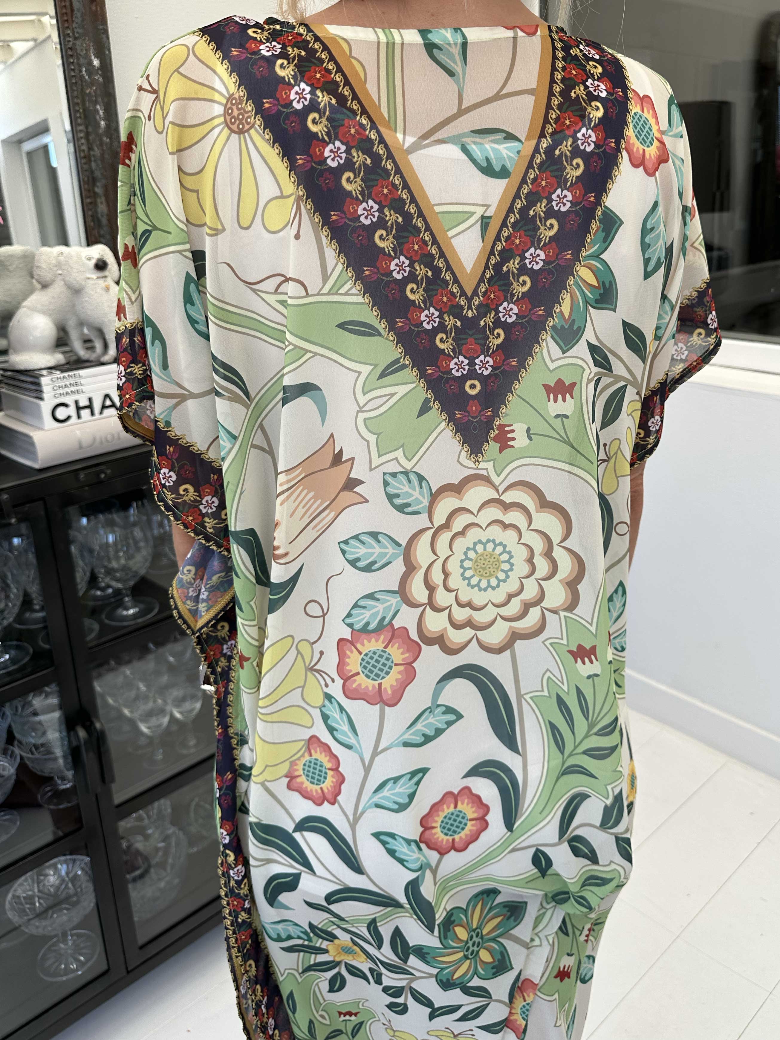 Marta - Lang tunika med mønster